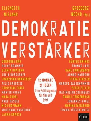 cover image of Demokratieverstärker